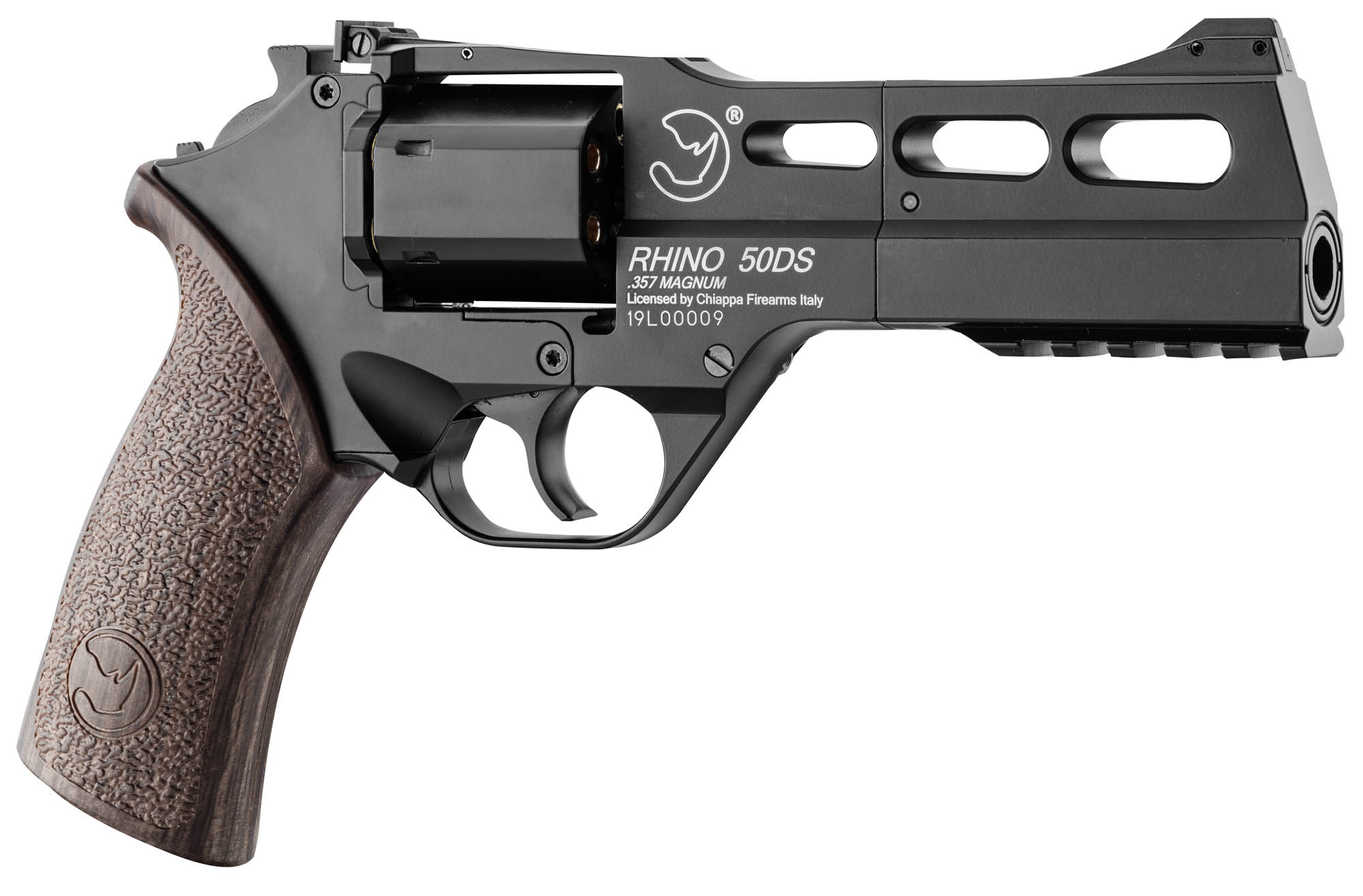 Photo Revolver Airsoft RHINO 50 DS Co2 0,95J BLACK MAT